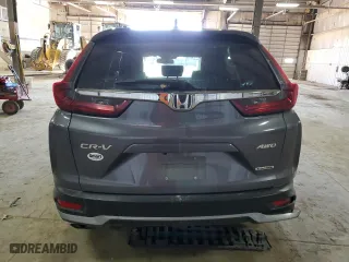 2021 Honda CR-V Touring with VIN 2HKRW2H98MH664625, listed as a Copart auction lot 43223795 with 59,210 mi miles and Salvage Title. Bid and sale history available at carsss.com. Image 6.