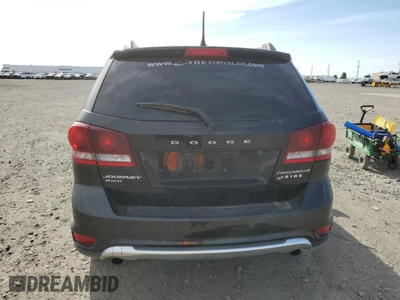 2014 Dodge Journey Crossroad with VIN 3C4PDDGG8ET311621, listed as a Copart auction lot 53389975 with 182,896 mi miles and Clean title. Bid and sale history available at DreamBid. Image 6.