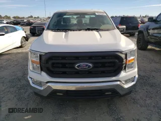 2021 Ford F-150 XL with VIN 1FTEX1CB0MKD56317, listed as a Copart auction lot 75570484 with 72,512 mi miles and Salvage title. Bid and sale history available at DreamBid. Image 5.