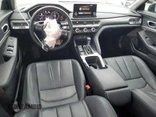 2023 Acura Integra with VIN 19UDE4H24PA010858, listed as a Copart auction lot 42124435 with 41,174 mi miles and Salvage Title. Bid and sale history available at DreamBid. Image 8.