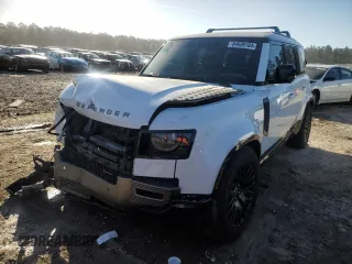 2022 Land Rover Defender X-Dynamic SE with VIN SALE27RUXN2087375, listed as a Copart auction lot 87391124 with 24,020 mi miles and Salvage title. Bid and sale history available at DreamBid. Image 1.