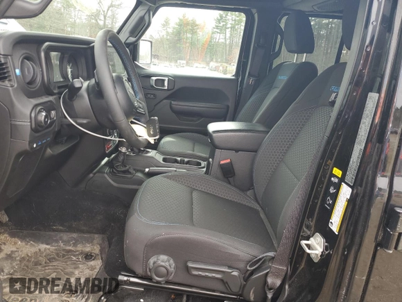 2024 Jeep Wrangler Rubicon X z VIN 1C4RJXR65RW143217, wystawiony jako Copart lot #49298355 z przebiegiem 21 819 mil mil oraz Szkoda całkowita • Salvage title. Historia ofert i sprzedaży dostępna na DreamBid. Obrazek 7.