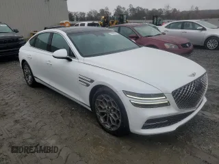 2024 Genesis G80 2.5T z VIN KMTGB4SC5RU227361, wystawiony jako Copart lot #78839324 z przebiegiem 2169 mil mil oraz Tytuł czysty. Historia ofert i sprzedaży dostępna na DreamBid. Obrazek 1.