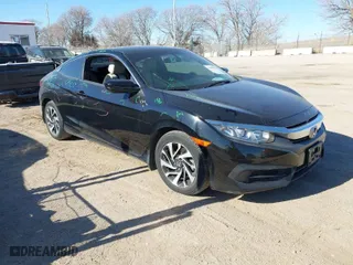 2017 Honda Civic Coupe LX with VIN 2HGFC4A52HH308024, listed as a IAAI auction lot 41458520 with 57,588 mi miles. Bid and sale history available at carsss.com. Image 1.