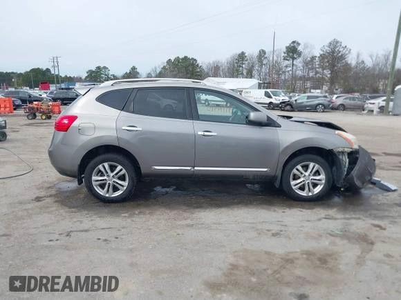 2012 Nissan Rogue S with VIN JN8AS5MT5CW605010, listed as a IAAI auction lot 41714415 with 167,445 mi miles and . Bid and sale history available at DreamBid. Image 13.