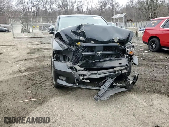 2012 Ram 1500 Express with VIN 3C6JD7AT2CG280229, listed as a Copart auction lot 48588635 with 91,019 mi miles and Salvage Title. Bid and sale history available at carsss.com. Image 10.