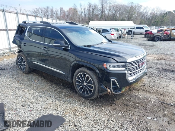2020 GMC Acadia Denali with VIN 1GKKNXLS0LZ114519, listed as a IAAI auction lot 41650447 with 91,983 mi miles. Bid and sale history available at carsss.com. Image 1.