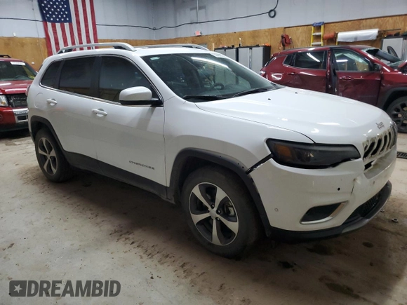 2021 Jeep Cherokee Limited with VIN 1C4PJMDX3MD229961, listed as a Copart auction lot 58668185 with 33,092 mi miles and Clean title. Bid and sale history available at DreamBid. Image 4.