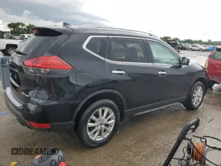 2017 Nissan Rogue SV with VIN 5N1AT2MVXHC747821, listed as a Copart auction lot 60855115 with 170,842 mi miles and Salvage title. Bid and sale history available at DreamBid. Image 3.