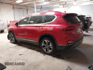2020 Hyundai Santa Fe Limited with VIN 5NMS53AA8LH200485, listed as a IAAI auction lot 41593387 with 113,200 mi miles and . Bid and sale history available at DreamBid. Image 3.