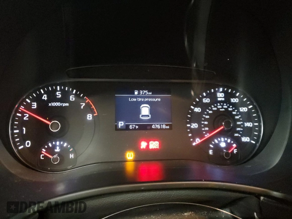 2020 Kia Soul LX with VIN KNDJ23AU9L7721074, listed as a Copart auction lot 85486454 with 47,618 mi miles and Salvage Title. Bid and sale history available at carsss.com. Image 9.