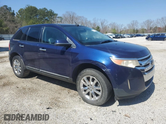 2011 Ford Edge SEL with VIN 2FMDK3JC8BBB07025, listed as a Copart auction lot 48384345 with 283,443 mi miles and Clean Title. Bid and sale history available at carsss.com. Image 4.
