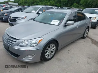 2013 Hyundai Genesis 3.8L with VIN KMHGC4DD1DU245412, listed as a IAAI auction lot 42133286 with 184,151 mi miles and . Bid and sale history available at DreamBid. Image 21.