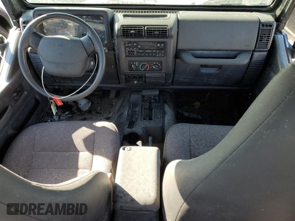 2002 Jeep Wrangler X with VIN 1J4FA39S62P775517, listed as a Copart auction lot 75336364 with Not Provided miles and Salvage Title. Bid and sale history available at carsss.com. Image 8.