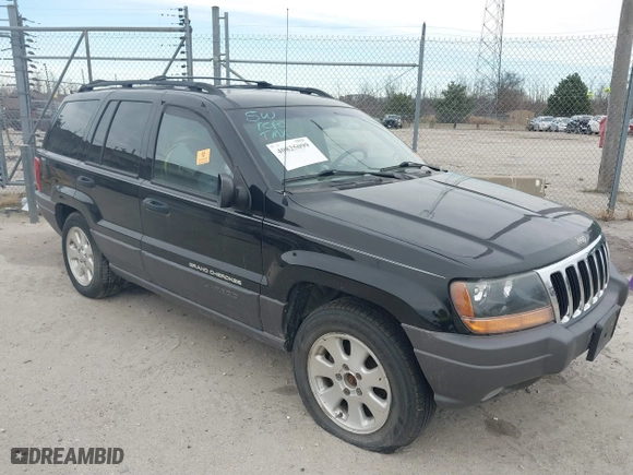 2001 Jeep Grand Cherokee Laredo with VIN 1J4GW48N91C644952, listed as a IAAI auction lot 40825099 with 1 mi miles. Bid and sale history available at carsss.com. Image 1.