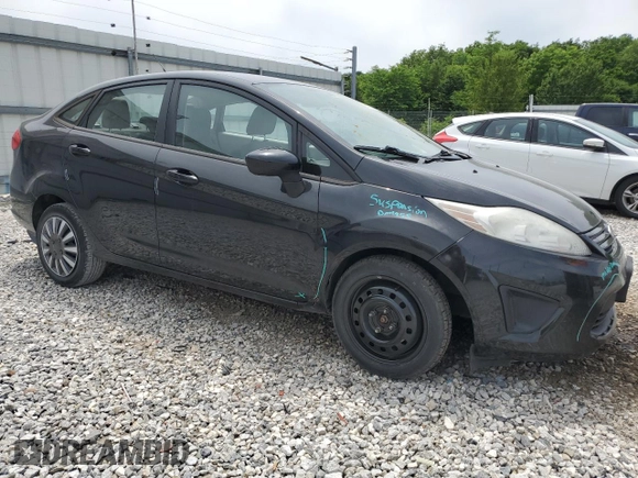 2012 Ford Fiesta S with VIN 3FADP4AJ3CM158612, listed as a Copart auction lot 56796184 with 113,500 mi miles and Salvage Title. Bid and sale history available at DreamBid. Image 4.