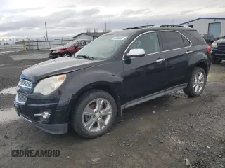 2013 Chevrolet Equinox LTZ with VIN 2GNFLGE33D6138309, listed as a Copart auction lot 45995835 with 129,503 mi miles and Salvage Title. Bid and sale history available at DreamBid. Image 1.
