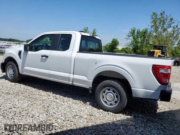 2021 Ford F-150 XL with VIN 1FTEX1CB5MKE66151, listed as a Copart auction lot 50883995 with 55,607 mi miles and Salvage title. Bid and sale history available at DreamBid. Image 2.