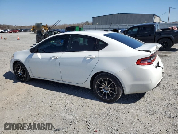 2016 Dodge Dart SE with VIN 1C3CDFAA3GD539585, listed as a Copart auction lot 48813785 with 110,976 mi miles and Salvage Title. Bid and sale history available at carsss.com. Image 2.