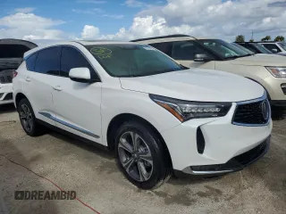 2024 Acura RDX w/Advance Package with VIN 5J8TC2H77RL001757, listed as a Copart auction lot 78311804 with 2,098 mi miles and Non Repairable. Bid and sale history available at carsss.com. Image 4.