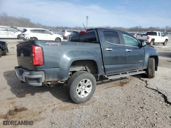 2018 Chevrolet Colorado 4WD LT with VIN 1GCGTCEN4J1149406, listed as a Copart auction lot 88979125 with 0 mi miles and Salvage Title. Bid and sale history available at carsss.com. Image 3.