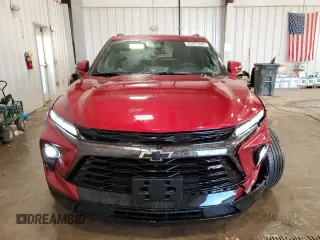 2023 Chevrolet Blazer RS with VIN 3GNKBKRS9PS198929, listed as a Copart auction lot 83697844 with 11,573 mi miles and Salvage title. Bid and sale history available at DreamBid. Image 5.