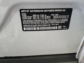 2024 BMW X2 xDrive28i z VIN WBX63GM03R5Z89418, wystawiony jako Copart lot #57406055 z przebiegiem 15 854 mil mil oraz Tytuł czysty. Historia ofert i sprzedaży dostępna na DreamBid. Obrazek 13.