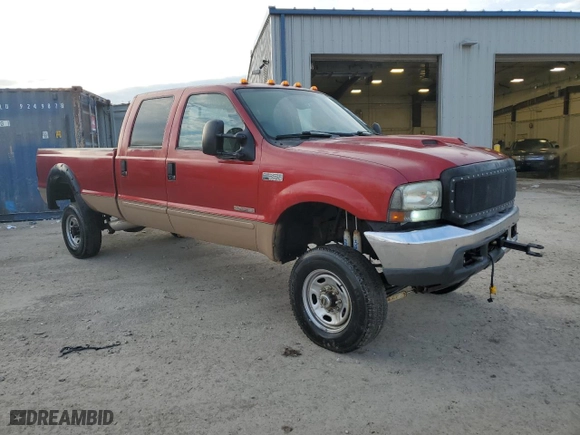 2003 Ford Super Duty F-350 SRW XL with VIN 1FTSW31P43EB61530, listed as a Copart auction lot 87588995 with 262,641 mi miles and Non Repairable. Bid and sale history available at carsss.com. Image 4.