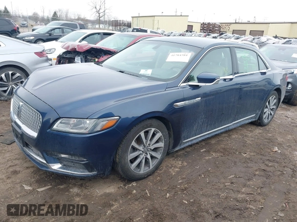 2017 Lincoln Continental Premiere with VIN 1LN6L9PK8H5623700, listed as a IAAI auction lot 41704381 with 138,787 mi miles. Bid and sale history available at carsss.com. Image 17.
