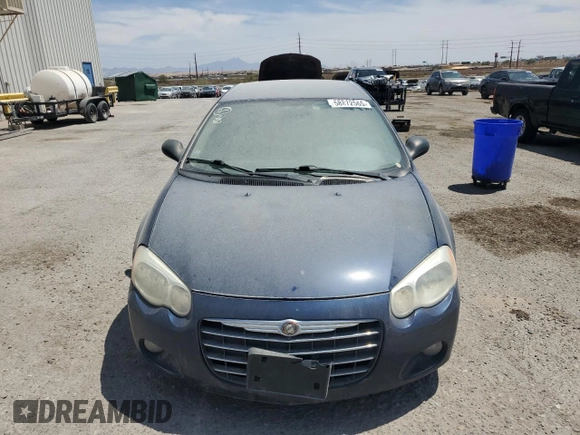 2005 Chrysler Sebring z VIN 1C3EL66R35N707954, wystawiony jako Copart lot #58872565 z przebiegiem 72 198 mil mil oraz Czysty tytuł • Clean title. Historia ofert i sprzedaży dostępna na DreamBid. Obrazek 5.