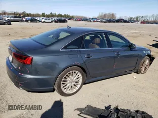 2016 Audi A6 2.0T Premium Plus with VIN WAUGFAFC2GN044967, listed as a Copart auction lot 43932723 with 57,871 mi miles. Bid and sale history available at carsss.com. Image 3.