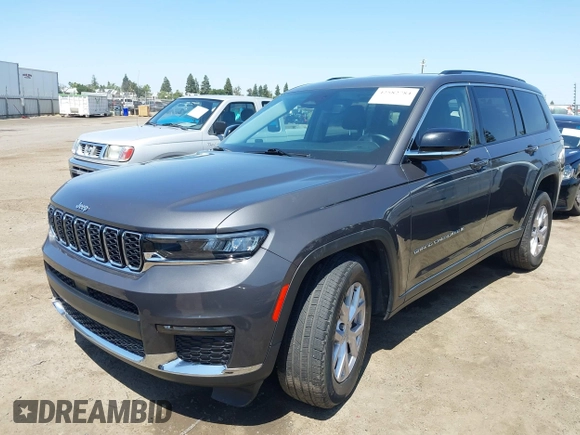 2021 Jeep Grand Cherokee Limited with VIN 1C4RJKBG1M8213315, listed as a IAAI auction lot 42582784 with 43,375 mi miles and . Bid and sale history available at DreamBid. Image 21.