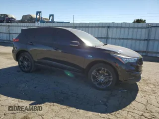 2020 Acura RDX w/A-Spec Pkg with VIN 5J8TC1H67LL000651, listed as a Copart auction lot 75904824 with 53,986 mi miles and Clean title. Bid and sale history available at DreamBid. Image 4.
