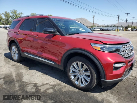 2020 Ford Explorer Limited z VIN 1FMSK7FH1LGA82062, wystawiony jako Copart lot #58261415 z przebiegiem 45 282 mil mil oraz Szkoda całkowita • Salvage title. Historia ofert i sprzedaży dostępna na DreamBid. Obrazek 4.