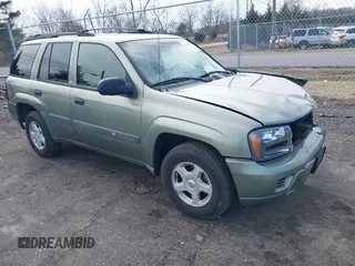 2003 Chevrolet TrailBlazer LS with VIN 1GNDT13S232341699, listed as a IAAI auction lot 41612878 with 198,019 mi miles. Bid and sale history available at carsss.com. Image 1.