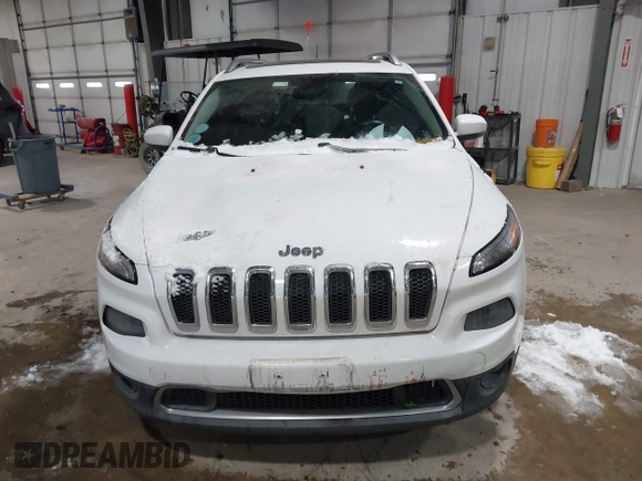 2014 Jeep Cherokee Limited with VIN 1C4PJLDS3EW283569, listed as a IAAI auction lot 41589298 with 128,307 mi miles. Bid and sale history available at carsss.com. Image 12.