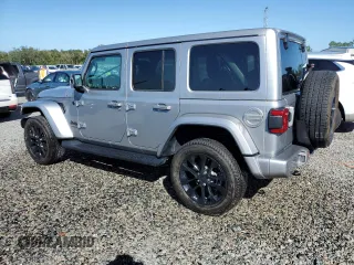 2021 Jeep Wrangler Unlimited Sahara High Altitude z VIN 1C4HJXEG5MW659306, wystawiony jako Copart lot #74563914 z przebiegiem Nie podano mil oraz Szkoda całkowita • Salvage title. Historia ofert i sprzedaży dostępna na DreamBid. Obrazek 2.