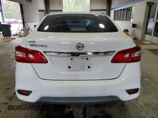 2017 Nissan Sentra SV with VIN 3N1AB7AP5HL641598, listed as a Copart auction lot 51450245 with 131,993 mi miles and Salvage Title. Bid and sale history available at carsss.com. Image 6.