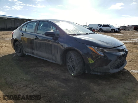 2021 Toyota Corolla LE with VIN 5YFEPMAE1MP236560, listed as a Copart auction lot 45542305 with 69,086 mi miles and Salvage Title. Bid and sale history available at carsss.com. Image 4.