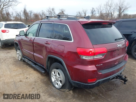 2017 Jeep Grand Cherokee Laredo with VIN 1C4RJFAG1HC844965, listed as a IAAI auction lot 41606739 with 82,144 mi miles. Bid and sale history available at carsss.com. Image 3.