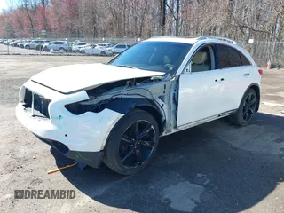 2013 Infiniti FX with VIN JN8CS1MW9DM171618, listed as a IAAI auction lot 41847098 with 235,901 mi miles and . Bid and sale history available at DreamBid. Image 2.