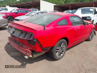 2014 Ford Mustang V6 with VIN 1ZVBP8AMXE5297869, listed as a IAAI auction lot 42452664 with 164,356 mi miles and . Bid and sale history available at DreamBid. Image 4.