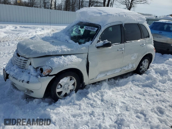 2003 Chrysler PT Cruiser Touring with VIN 3C4FY58BX3T516136, listed as a Copart auction lot 44313405 with 64,367 mi miles and Salvage Title. Bid and sale history available at carsss.com. Image 1.