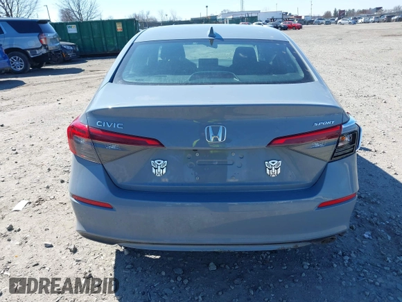 2024 Honda Civic Sedan Sport with VIN 2HGFE2F54RH580647, listed as a IAAI auction lot 41749243 with 1 mi miles. Bid and sale history available at carsss.com. Image 15.