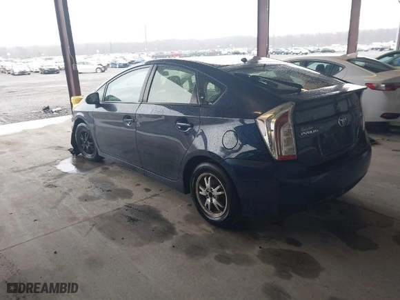 2012 Toyota Prius One with VIN JTDKN3DU2C1528100, listed as a IAAI auction lot 41858918 with 236499 miles. Bid and sale history available at carsss.com. Image 3.