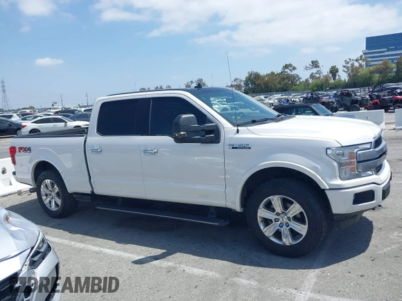 2018 Ford F-150 XL z VIN 1FTFW1EG9JFA95760, wystawiony jako IAAI lot #42299097 z przebiegiem 105 699 mil mil oraz . Historia ofert i sprzedaży dostępna na DreamBid. Obrazek 13.