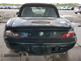2000 BMW Z3 2.5L with VIN 4USCH9345YLF85948, listed as a Copart auction lot 77315644 with 129,361 mi miles and Salvage Title. Bid and sale history available at carsss.com. Image 6.