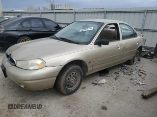 2000 Ford Contour SE Fleet z VIN 1FAFP6634YK128273, wystawiony jako Copart lot #50805975 z przebiegiem 115 491 mil mil oraz Szkody całkowita. Historia ofert i sprzedaży dostępna na DreamBid. Obrazek 1.