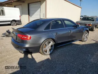2016 Audi S4 Premium Plus with VIN WAUBGAFL6GA009878, listed as a Copart auction lot 79240634 with 78,578 mi miles and Salvage Title. Bid and sale history available at carsss.com. Image 3.