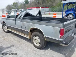 1991 Chevrolet S-10 with VIN 1GCCT19Z4M2203625, listed as a IAAI auction lot 42080262 with 156,978 mi miles. Bid and sale history available at carsss.com. Image 3.